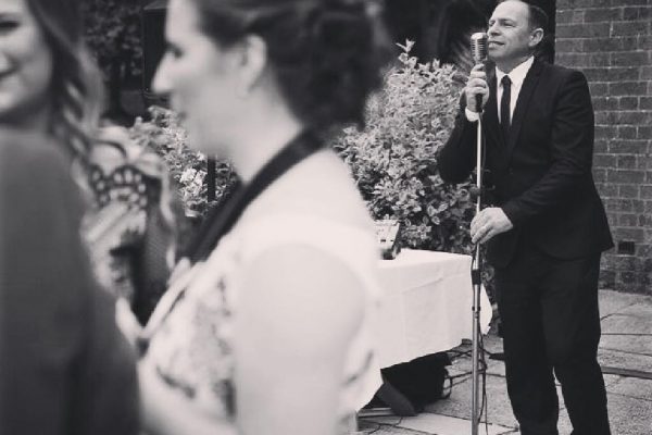 Wedding Reception singing by Frank Sinatra tribute