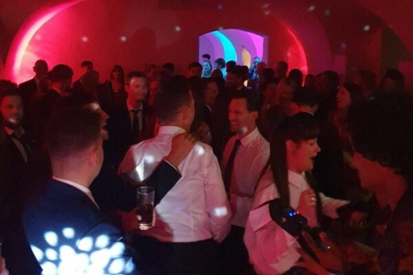 Wedding DJ and mood lighting at Queen's House in Greenwich, London