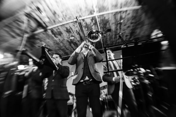 Brass band available to hire for weddings, events and parties