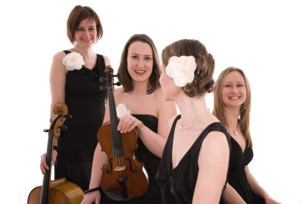 String quartet available to hire for weddings, corporate events and private parties