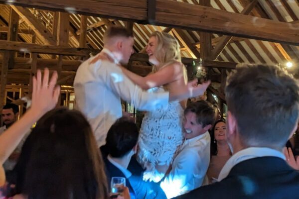 wedding-dj-and-party-bands-berkshire-stanlake-park-luxury-wedding-venue-mighty-fine-events-bride-and-groom-dancing